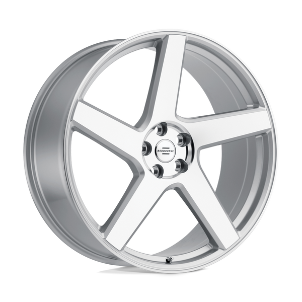 RedBourne MAYFAIR SILVER W/ MIRROR CUT FACE Wheels for 2010-2022 LAND ROVER RANGE ROVER SPORT [] - 22X10 35 MM - 22"  - (2022 2021 2020 2019 2018 2017 2016 2015 2014 2013 2012 2011 2010)