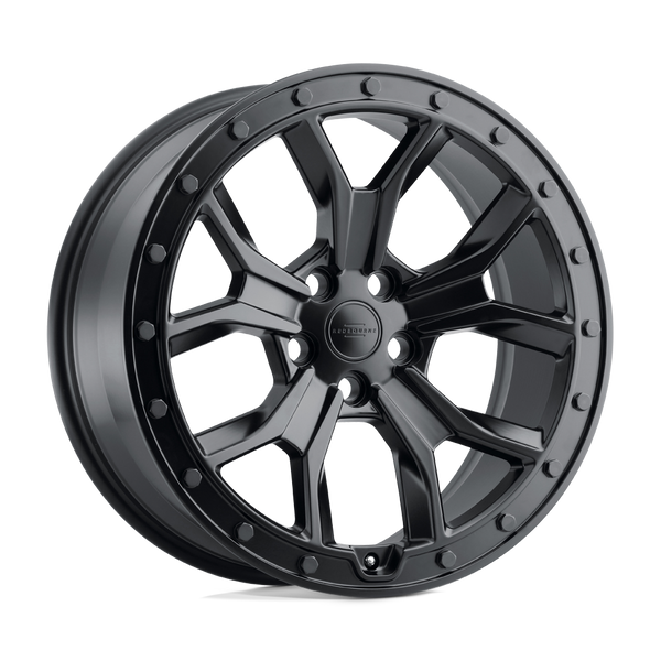 RedBourne MORLAND MATTE BLACK Wheels for 2015-2023 HONDA ODYSSEY [] - 20X8.5 25 mm - 20"  - (2023 2022 2021 2020 2019 2018 2017 2016 2015)