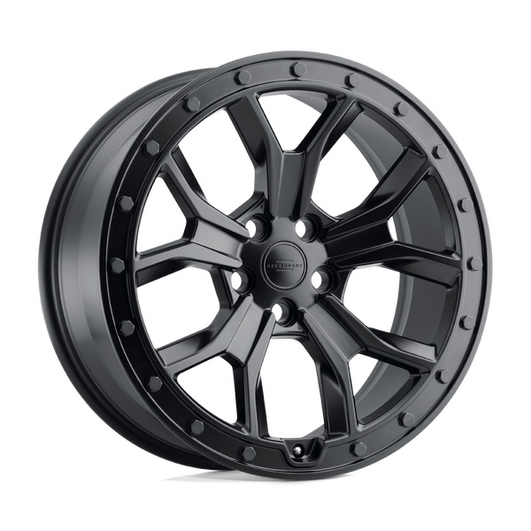 RedBourne MORLAND MATTE BLACK Wheels for 2013-2018 ACURA MDX [] - 20X8.5 25 mm - 20"  - (2018 2017 2016 2015 2014 2013)