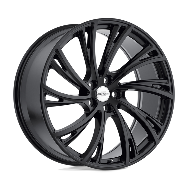 RedBourne NOBLE DOUBLE BLACK - MATTE BLACK W/ GLOSS BLACK FACE Wheels for 2010-2022 LAND ROVER RANGE ROVER SPORT [] - 20X9.5 32 MM - 20"  - (2022 2021 2020 2019 2018 2017 2016 2015 2014 2013 2012 2011 2010)