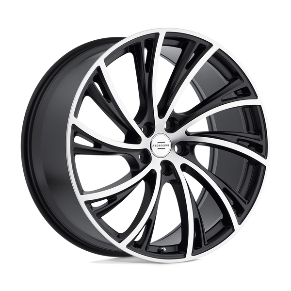 RedBourne NOBLE MATTE BLACK W/ MATTE MACHINED FACE Wheels for 2016-2023 HONDA PILOT [] - 20X9.5 32 mm - 20"  - (2023 2022 2021 2020 2019 2018 2017 2016)