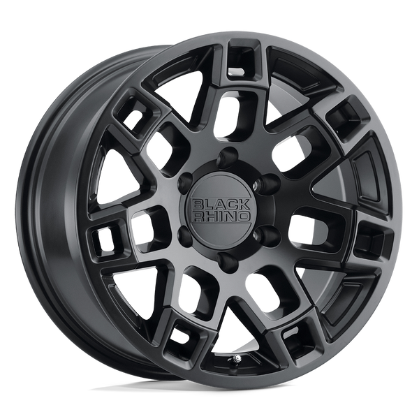 Black Rhino RIDGE MATTE BLACK Wheels for 2021-2022 FORD BRONCO [] - 18X9 -18 MM - 18"  - (2022 2021)