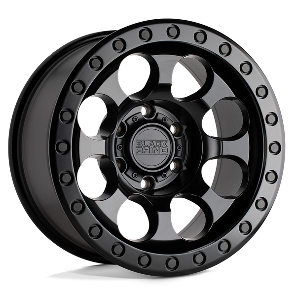 Black Rhino RIOT MATTE BLACK Wheels for 2022-2024 FORD EXPEDITION [] - 17X8.5 0 MM - 17"  - (2024 2023 2022)