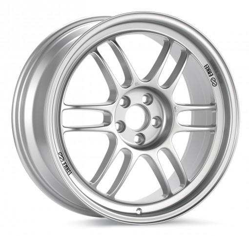 Enkei RPF1 F1 Silver Wheels for 1999-2004 CHRYSLER 300M - 17x8.5 40 mm - 17" - (2004 2003 2002 2001 2000 1999)