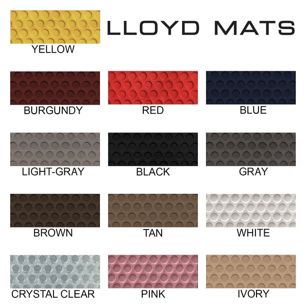 Lloyd Mats Rubbertite All Weather 1 Piece 2nd Row Mat for 1981-1983 Toyota Land Cruiser [FJ60||] - (1983 1982 1981)