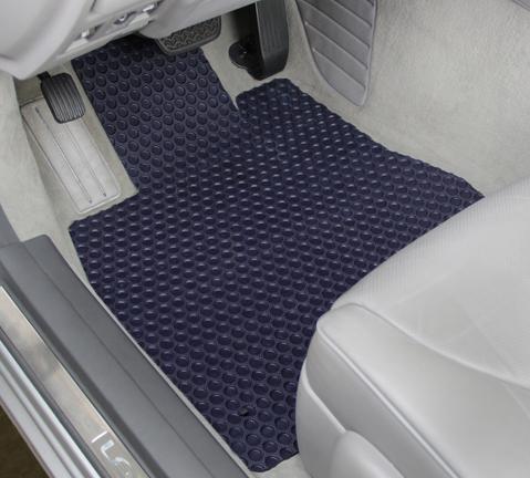 Lloyd Mats Rubbertite All Weather 1 Piece 2nd Row Mat for 2009-2011 Chevrolet Traverse [2nd Row Captains|Without Optional Console||80% Coverage Seat Can Slide] - (2011 2010 2009)