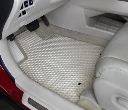 Lloyd Mats Rubbertite All Weather 1 Piece 3rd Row Mat for 2011-2011 GMC Acadia [2nd Row Captains||Fits With Post Floor Attachment] - (2011)