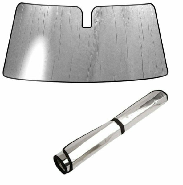 Intro-Tech Automotive Silver Roll Up Sun Shade Heat Shield 1968-1967 Ford Mustang Base   - [] - FD-37