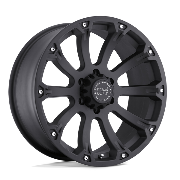 Black Rhino SIDEWINDER MATTE BLACK Wheels for 2021-2022 FORD BRONCO [] - 18X9 -12 MM - 18"  - (2022 2021)