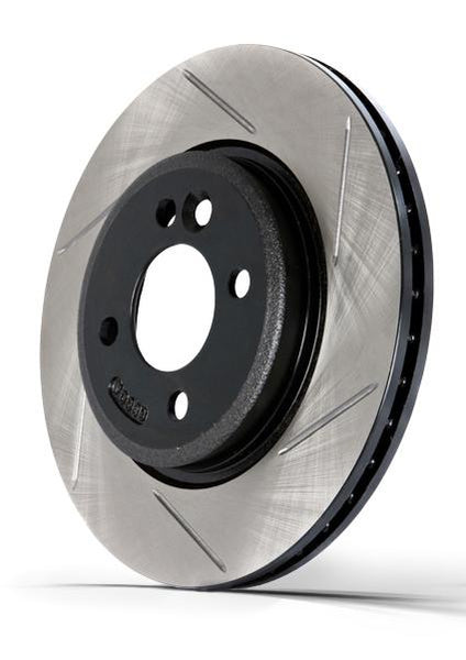 StopTech Slotted Front Pair Brake Rotors 1990-1990 Ford BRONCO II [4WD; 2.5" Tall Rotor]- 126.65027SL/SR - (1990)