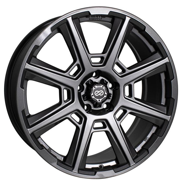 Enkei Storm Anthracite Wheels for 2007-2012 DODGE CALIBER - 17x7.5 45 mm - 17" - (2012 2011 2010 2009 2008 2007)