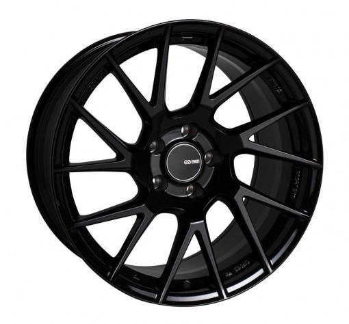 Enkei TM7 Gloss Black Wheels for 1986-2006 JEEP WRANGLER - 18x8.5 25 mm - 18" - (2006 2005 2004 2003 2002 2001 2000 1999 1998 1997 1996 1995 1994 1993 1992 1991 1990 1989 1988)