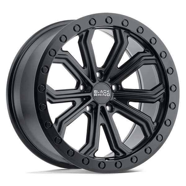 Black Rhino TRABUCO MATTE BLACK Wheels for 2017-2022 ACURA ILX [] - 17X8 30 mm - 17"  - (2022 2021 2020 2019 2018 2017)