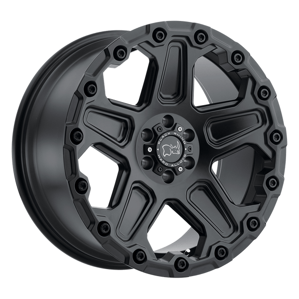 Black Rhino COG MATTE BLACK Wheels for 2021-2023 FORD F-150 [] - 20X9.5 12 MM - 20"  - (2023 2022 2021)