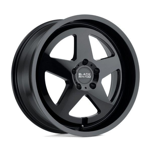 Black Rhino CROSSOVER GLOSS BLACK Wheels for 2014-2020 ACURA RLX [] - 20X8.5 35 mm - 20"  - (2020 2019 2018 2017 2016 2015 2014)