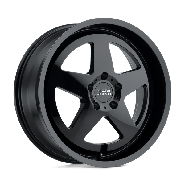 Black Rhino CROSSOVER GLOSS BLACK Wheels for 2004-2008 ACURA TL BASE 3.2L [] - 20X8.5 35 mm - 20"  - (2008 2007 2006 2005 2004)