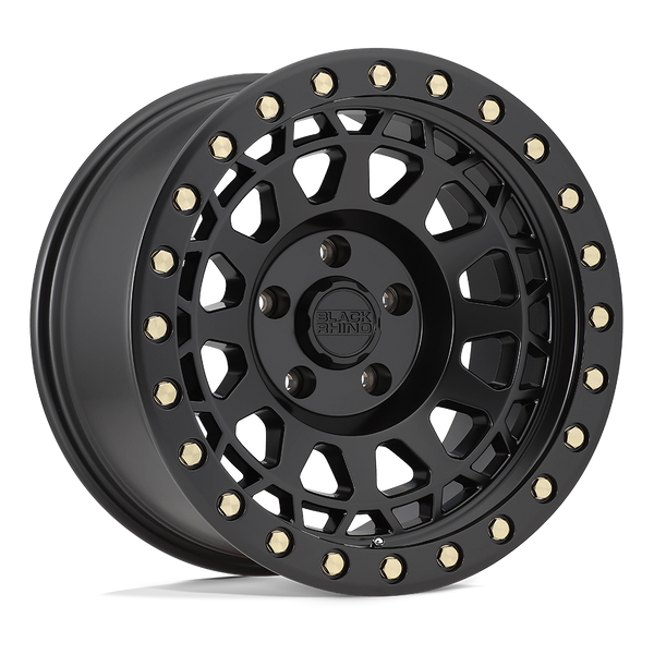 Black Rhino PRIMM MATTE BLACK W/ BRASS BOLTS Wheels for 2007-2021 FORD EXPEDITION [] - 17X9 0 MM - 17"  - (2021 2020 2019 2018 2017 2016 2015 2014 2013 2012 2011 2010 2009 2008 2007)