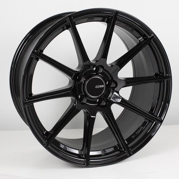 Enkei TS10 Gloss Black Wheels for 2017-2022 ACURA ILX [] - 18x8 50 mm - 18"  - (2022 2021 2020 2019 2018 2017)
