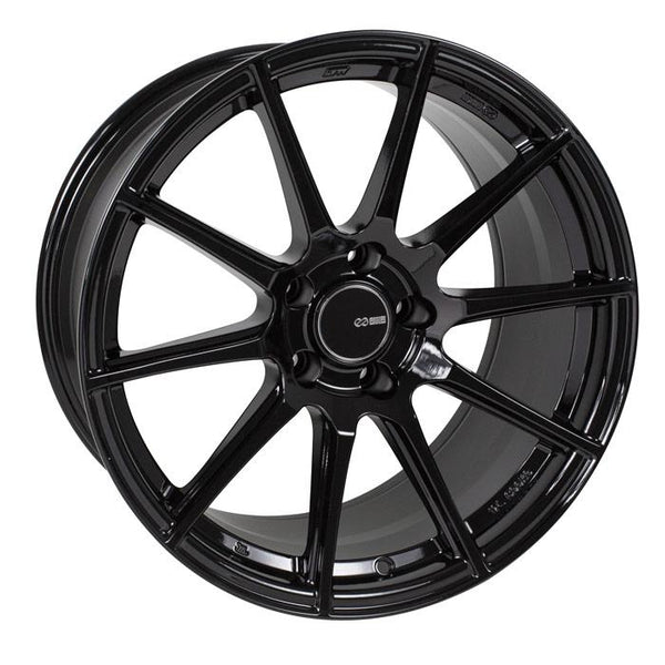 Enkei TS-10 Gloss Black Wheels for 1996-1998 ACURA TL 3.2 - 17x8 45 mm - 17" - (1998 1997 1996)