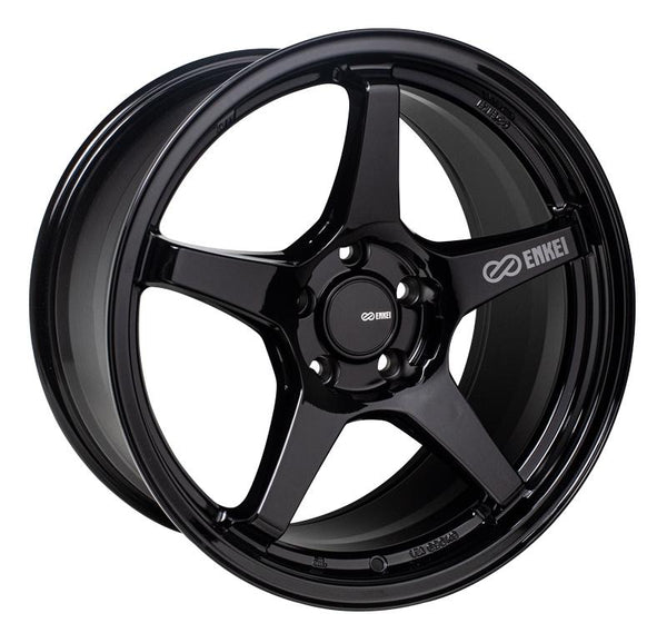 Enkei TS-5 Gloss Black Wheels for 2007-2012 ACURA RDX SH-AWD - 18x8 40 mm - 18" - (2012 2011 2010 2009 2008 2007)