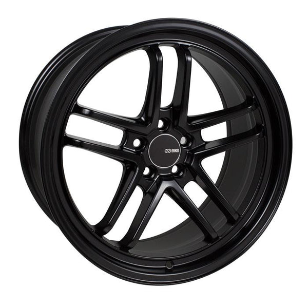Enkei TSP-5 Matte Black Wheels for 2015-2019 ACURA TLX SH-AWD - 18x8.5 40 mm - 18" - (2019 2018 2017 2016 2015)