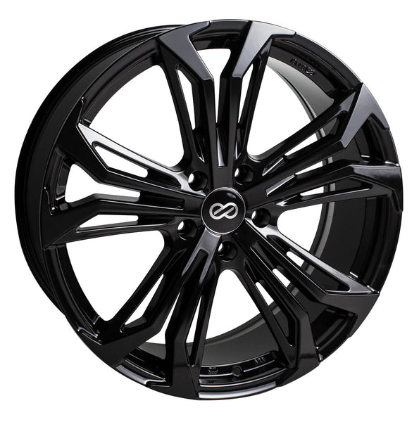 Enkei VORTEX5 Black Paint Wheels for 2021-2023 ACURA TLX [] - 18x8 40 mm - 18"  - (2023 2022 2021)