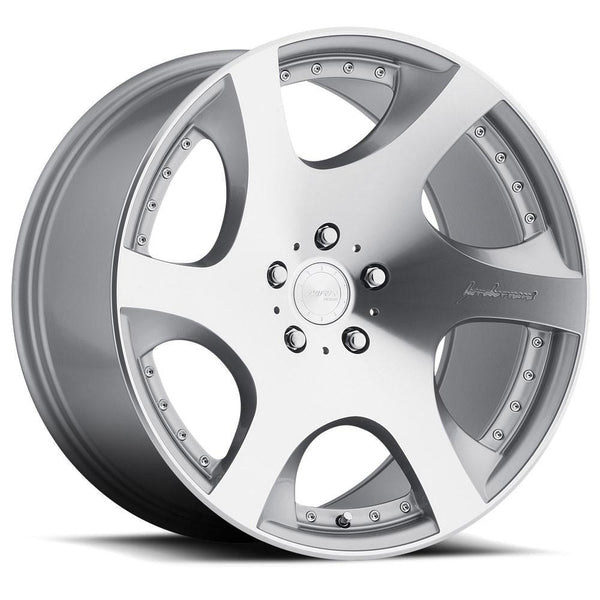 MRR VP3 Silver Machined Face Wheels for 2007-2012 ACURA RDX - 19x8.5 35 mm - 19" - (2012 2011 2010 2009 2008 2007)