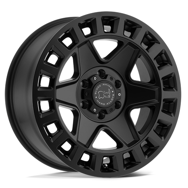 Black Rhino YORK MATTE BLACK Wheels for 2004-2008 ACURA TL BASE 3.2L [] - 17X8 35 mm - 17"  - (2008 2007 2006 2005 2004)