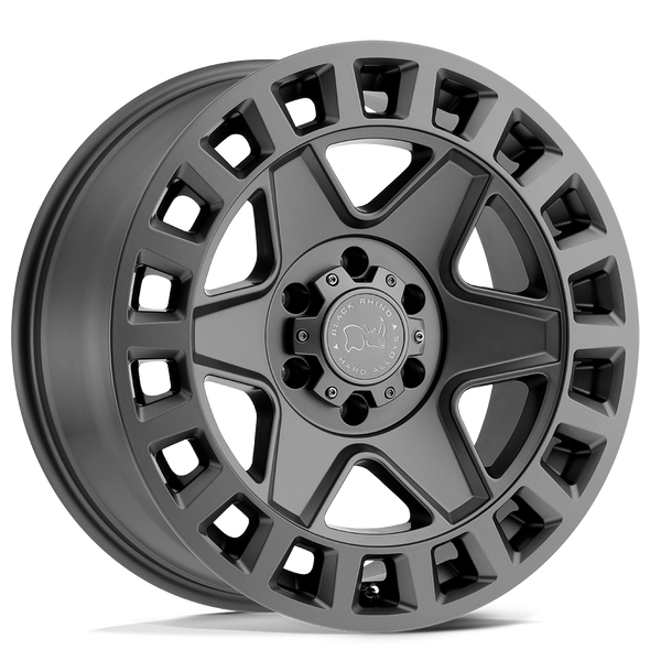 Black Rhino YORK MATTE GUNMETAL Wheels for 2013-2018 ACURA MDX [] - 17X8 35 mm - 17"  - (2018 2017 2016 2015 2014 2013)