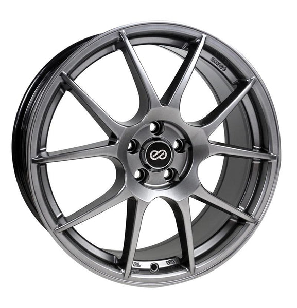 Enkei YS5 Hyper Black Wheels for 2007-2009 PONTIAC G5 [4 Lug only] - 16x7 38 mm - 16" - (2009 2008 2007)