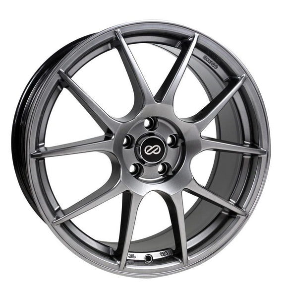 Enkei YS5 Hyper Black Wheels for 2008-2014 CADILLAC CTS COUPE [RWD Only] - 18x8 42 mm - 18" - (2014 2013 2012 2011 2010 2009 2008)